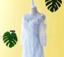 508QQ03 QQ Long Sleeves Trumpet Lace Malaysia Baju Pengantin Baju Nikah Kahwin