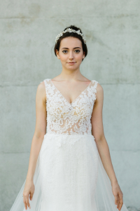 608LL09 LL Raychelle Strap ilusion bodice lace overlay 11