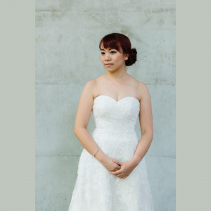 610LLW02 LL Madeline Sweet Heart A line 5 Simple wedding dress malaysia, ROM wedding gown Kuala Lumpur, 